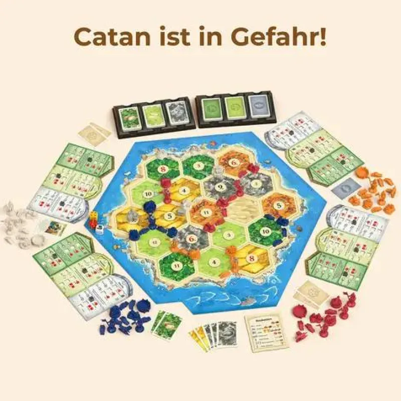 Kosmos Familien- Und Gesellschaftsspiele>CATAN - Städte & Ritter