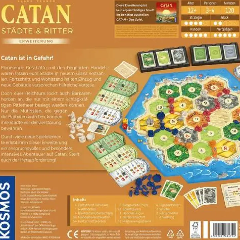 Kosmos Familien- Und Gesellschaftsspiele>CATAN - Städte & Ritter