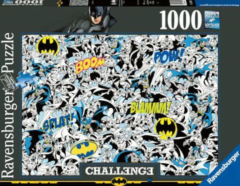 Ravensburger Erwachsenenpuzzle>Challenge: Batman - Puzzle 1000 Teile