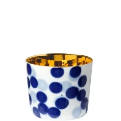 Sieger Fürstenberg Sekt>Champagnerbecher 0,25 l Drops Weiss/Blau