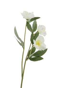 Fink Dekoration>Christrose/weiß/ H35,5cm