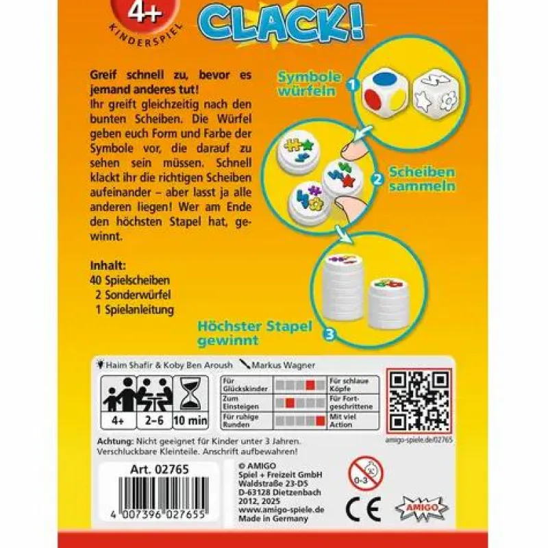 Amigo Kinderspiele>Clack!