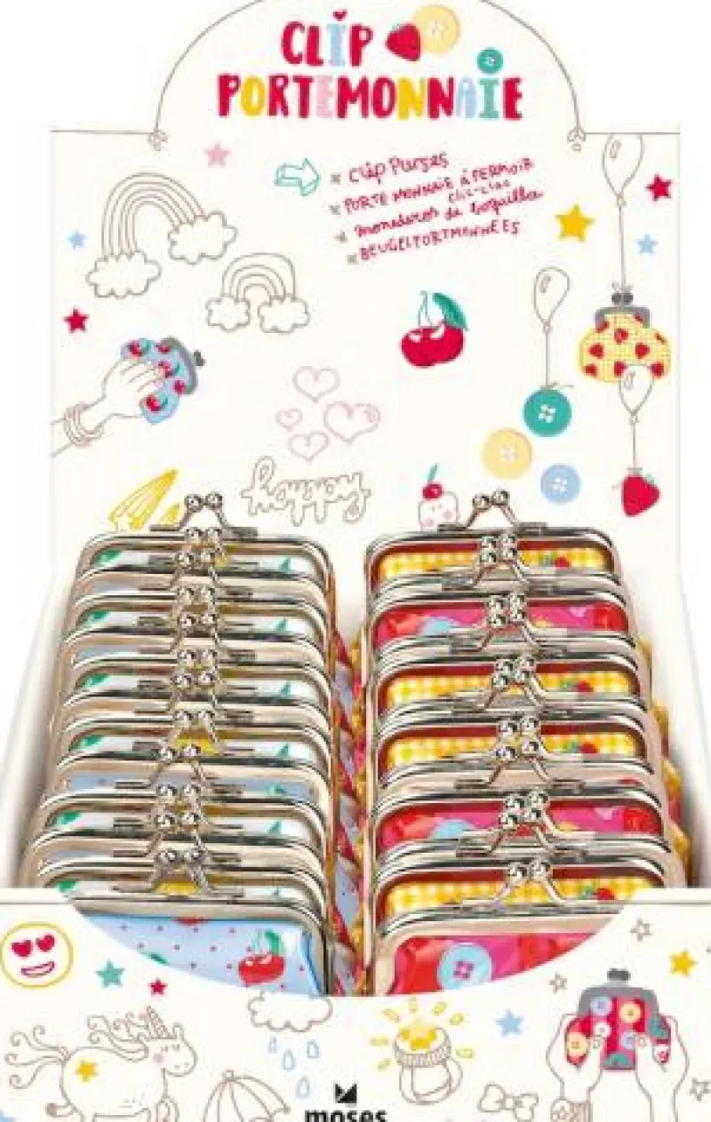Moses Geldbörsen Und Kartenetuis>Clip Portemonnaie