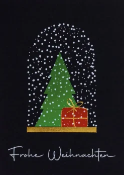 Räder Karten>Cloche Karte „Frohe Weihnachten"