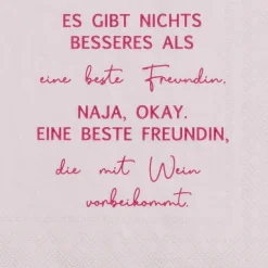 Räder Servietten Und Serviettenringe|Servietten>Cocktailserviette „Es gibt nichts Besseres als..."