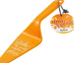 Birkmann Edelstahl Und Kunststoff>Colour Kitchen, Tortenheber, Orange Kunststoff Mit
