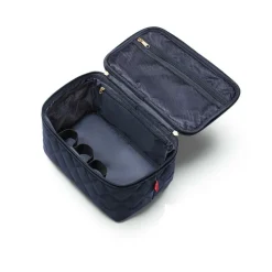 Reisenthel Kulturbeutel>Cosmetic Case Rhombus Midnight Gold Kosmetiktasche