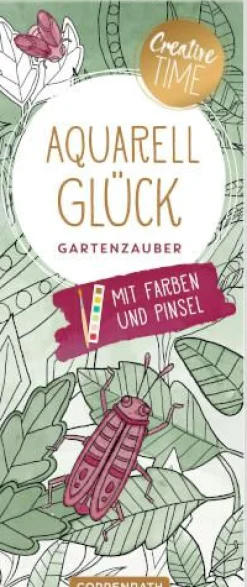 COPPENRATH SPG Malen Und Zeichnen>Creative Time - Aquarell-Glück Gartenzauber