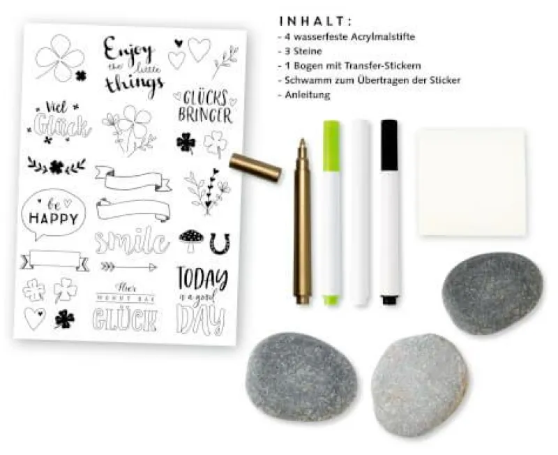 COPPENRATH SPG Basteln>Creative Time - Steine bemalen: Viel Glück