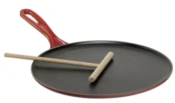 Le Creuset Pfannen Guß Und Schmiedeeisen>Crepespfanne 27 cm Kirschrot