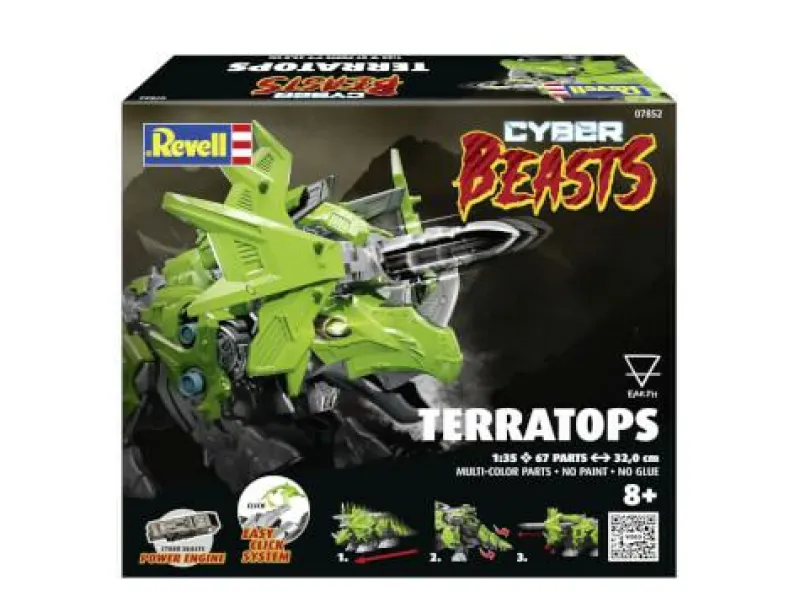 Revell Modellbau>CyberBeasts TerraTops , Bausatz zum Zusamme
