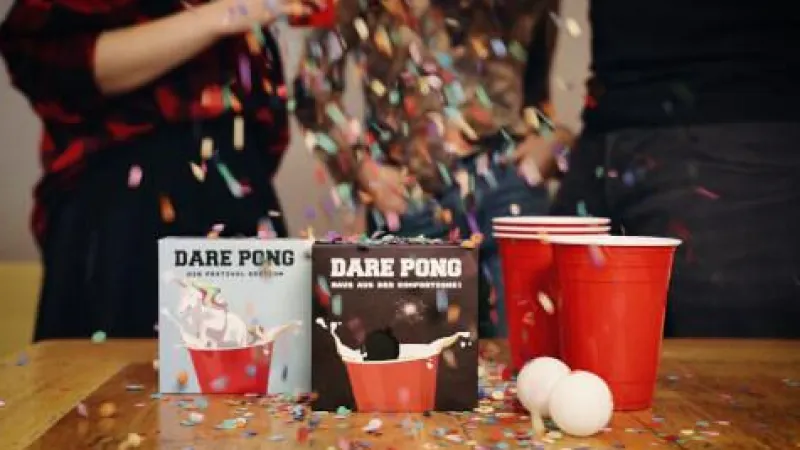 Spielleute GmbH Erwachsenen Und Kennerspiele|Geschenkartikel Für Große>Dare Pong