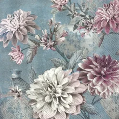 IHR Servietten|Servietten Und Serviettenringe>DARIA blue Lunch-Servietten L 820240