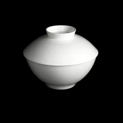 Dibbern Weiß>Deckel für Suppenschale 16 cm Asia Line Fine Bone