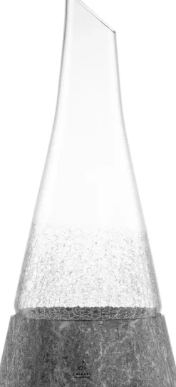 Zwiesel Kristallglas AG Dekanter, Karaffen Und Krüge>Dekanter Symbiosis 0,75l mit Steinsockel und Filzu