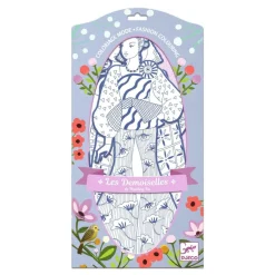 Djeco Malen Und Zeichnen>Demoiselles Laura, Ausmalbilder