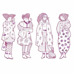 Djeco Malen Und Zeichnen>Demoiselles Rosemary, Ausmalbilder