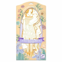 Djeco Malen Und Zeichnen>Demoiselles Scout, Ausmalbilder