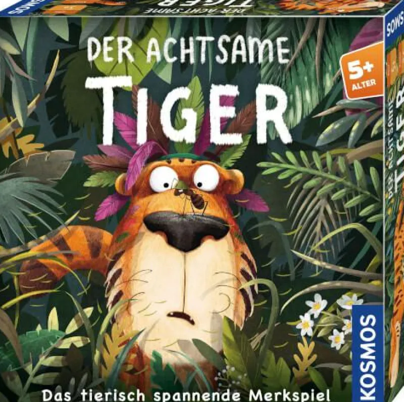 Kosmos Familien- Und Gesellschaftsspiele>Der achtsame Tiger - Das tierisch spannende Merksp