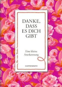 COPPENRATH SPG Geschenkbücher>Der Rote Faden No.204 Danke, dass es Dich gibt