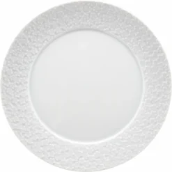 Meissener Porzellan Weiß>Dessertteller 22 cm Royal Blossom Form No 41 Weiss