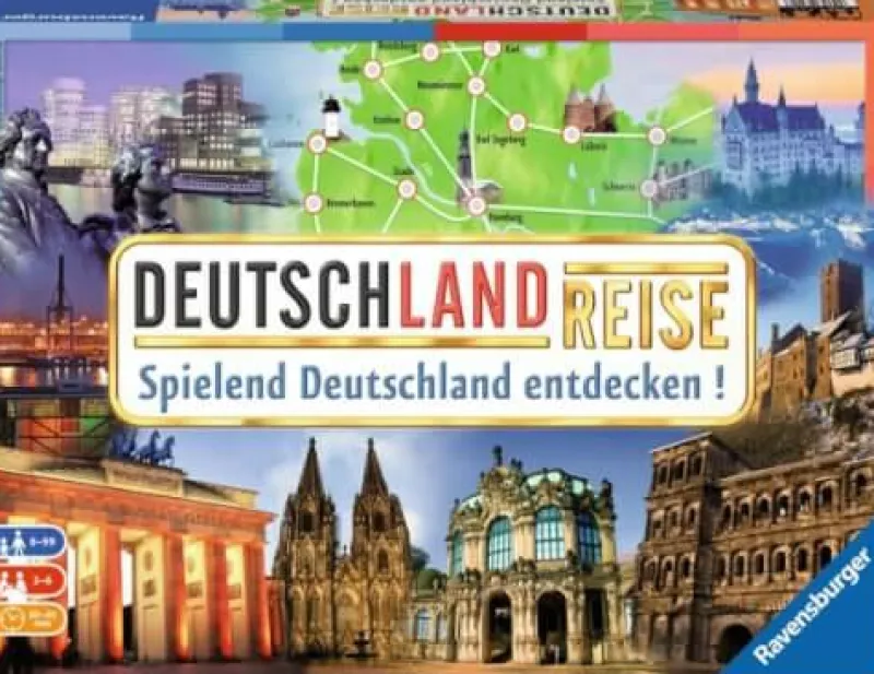 Ravensburger Familien- Und Gesellschaftsspiele>Deutschlandreise