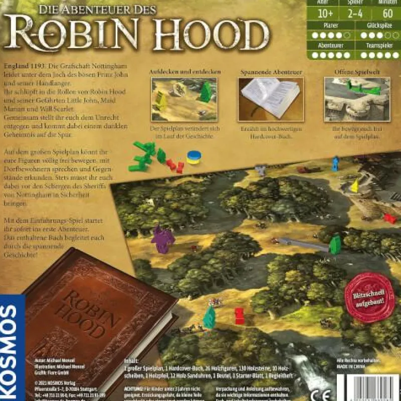 Kosmos Familien- Und Gesellschaftsspiele>Die Abenteuer des Robin Hood