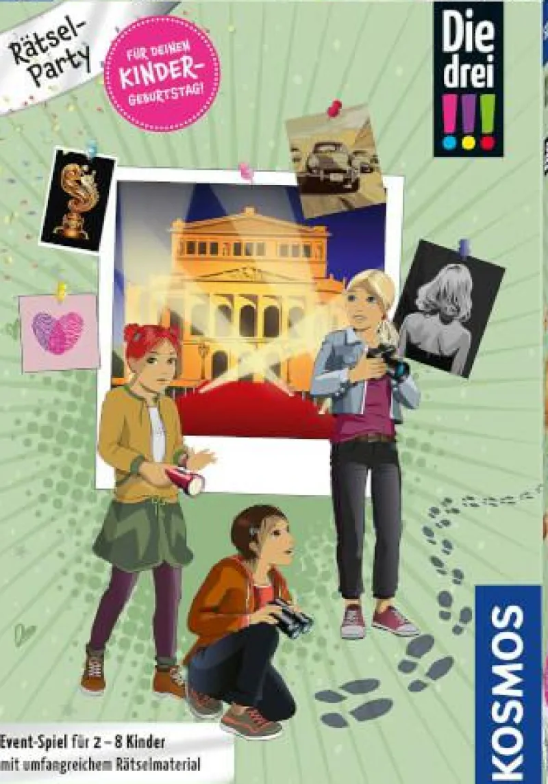 Kosmos Familien- Und Gesellschaftsspiele>Die drei !!! - Rätsel-Party