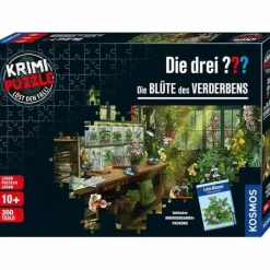 Kosmos Kinderpuzzle>Die drei ???: Die Blüte des Verderbens - Krimi-Puz