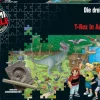 Kosmos Kinderpuzzle>Die drei ??? Kids - T-Rex in Action: Krimipuzzle 2