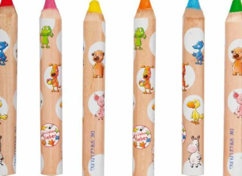 COPPENRATH SPG Malen Und Zeichnen>Die Lieben Sieben - 3-in-1 Buntstifte