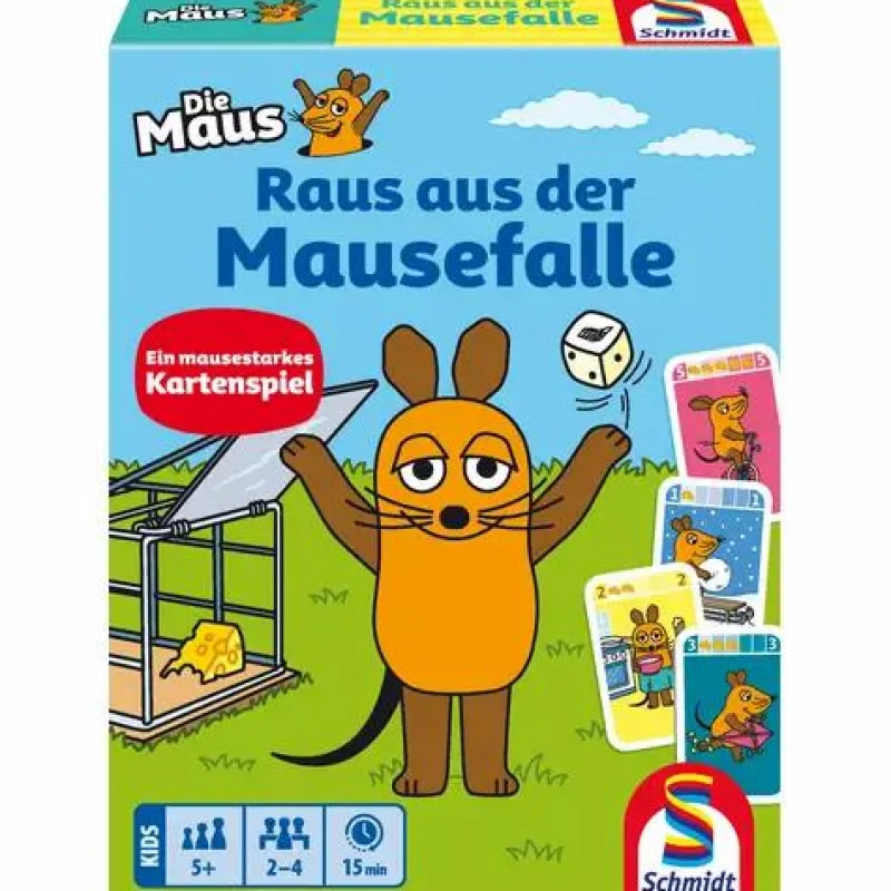 Schmidt Spiele Familien- Und Gesellschaftsspiele>Die Maus, Raus Aus Der Mausefalle