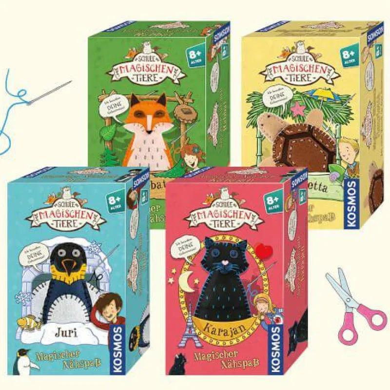 Kosmos Basteln>Die Schule der magischen Tiere - Magischer Nähspaß