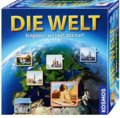 Kosmos Familien- Und Gesellschaftsspiele>Die Welt - Singapur, wo liegt das nur?