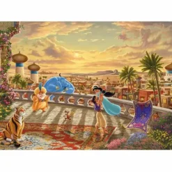 Schmidt Spiele Erwachsenenpuzzle>Disney, Jasmine Dancing 1000Teile