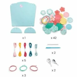 Djeco Basteln>Do it Yourself: 3 Halsketten Flora