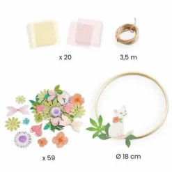 Djeco Basteln>Do it Yourself: Blumenkrone Dalia