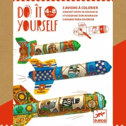 Djeco Basteln>Do it yourself: Flugzeuge am Himmel