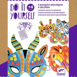 Djeco Basteln>Do it Yourself: Masken Dschungeltiere
