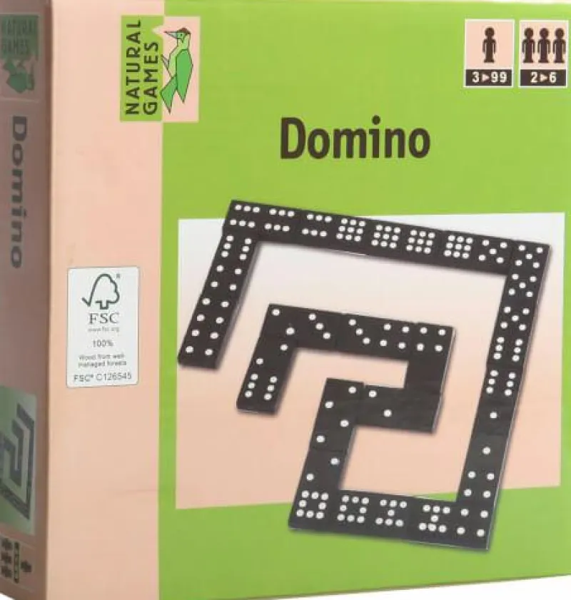 Natural Games Familien- Und Gesellschaftsspiele>Domino 55 Steine