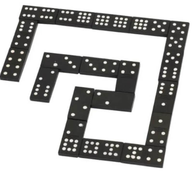 Natural Games Familien- Und Gesellschaftsspiele>Domino 55 Steine