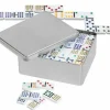 Philos Familien- Und Gesellschaftsspiele>Domino, Doppel 15, Metallbox