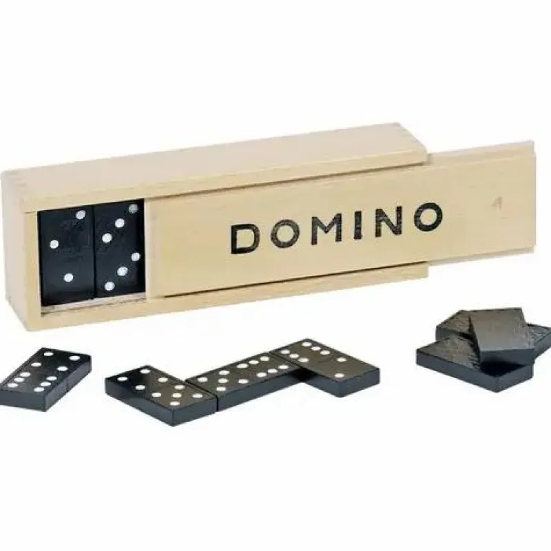 Gollnest & Kiesel Familien- Und Gesellschaftsspiele>Dominospiel im Holzkasten