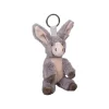 Wrendale Desings Ltd Schlüssselkasten Und Schlüsselanhänger>Donkey Plush Keyring Esel