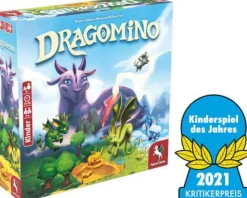 Pegasus Spiele Familien- Und Gesellschaftsspiele>Dragomino - Kinderspiel des Jahres 2021