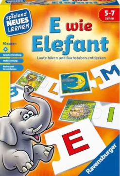 Ravensburger Lernspiele>E wie Elefant Neuauflage