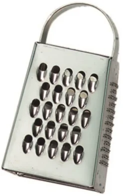 Nic Spiel + Art Kaufladen Und Spielküche>Edelstahl- Reibe 4-seitig