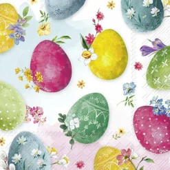 IHR Servietten Und Serviettenringe|Servietten>EGGS PAINTING Lunch-Servietten L1033000