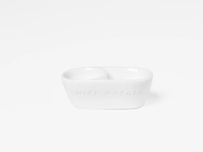 Räder Weiß>Eierbecher Guten Morgen 9,5x5x3,5cm