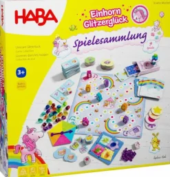 Haba Kinderspiele>Einhorn Glitzerglück – Spielesammlung